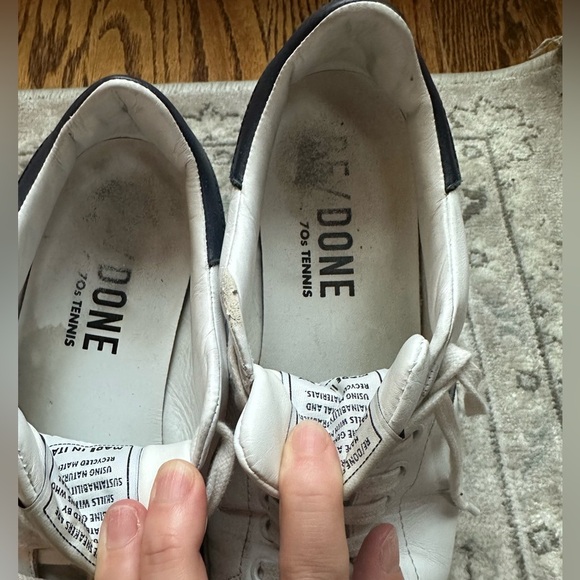 RE/DONE 70s Tennis leather sneakers size 37 - Picture 4 of 8